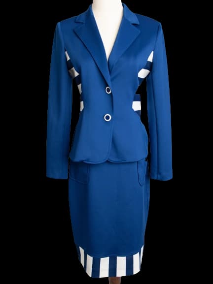 Cannella Blue Skirt Suit — photo 1