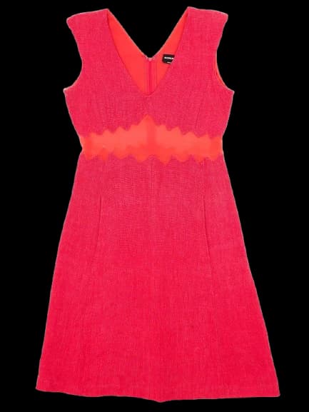 Sonia Rykiel Red Len Casual Dress