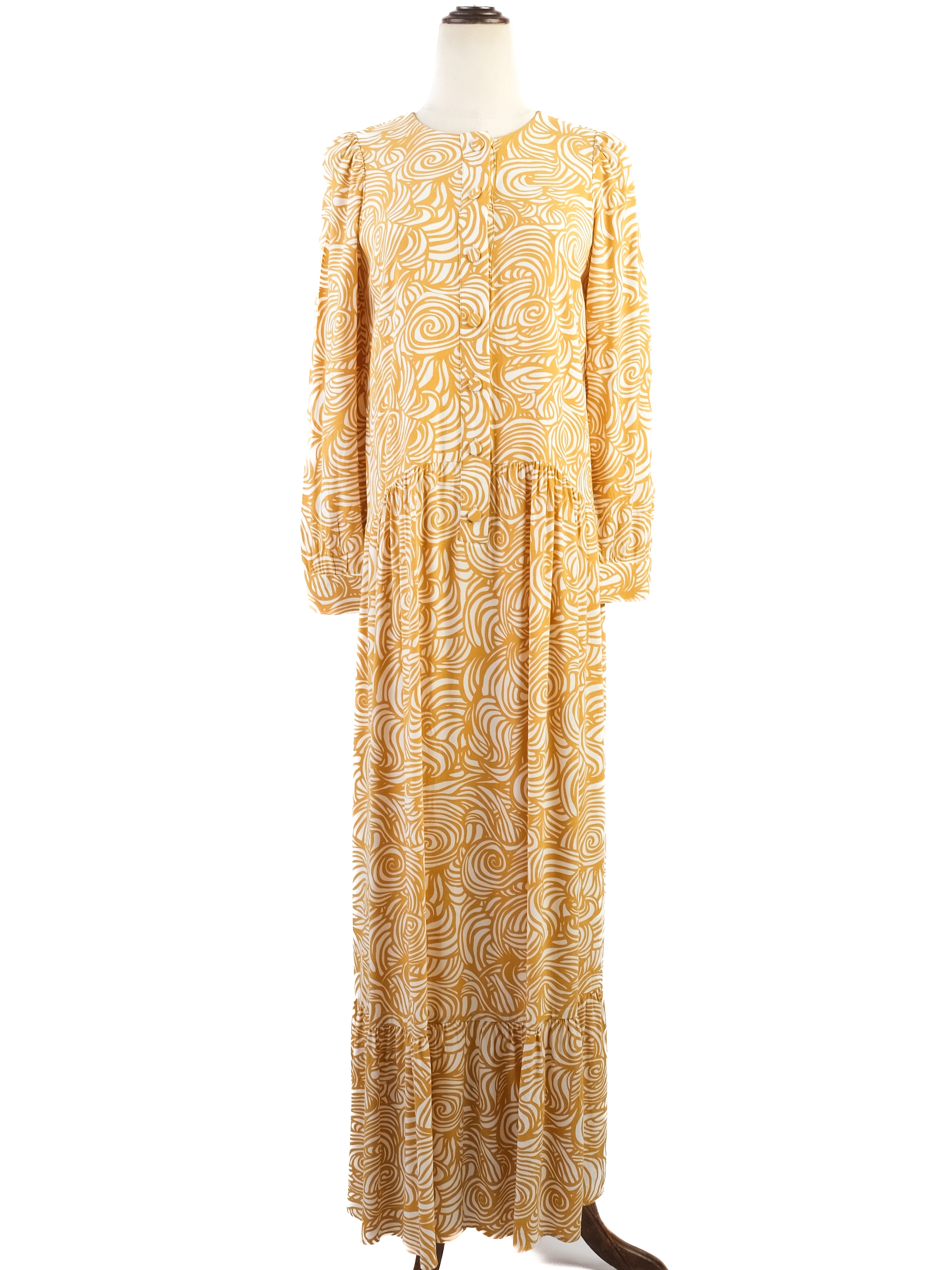 Stefanel Orange Viscose Casual — 2