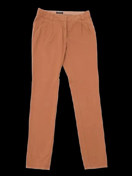Massimo Dutti Orange Cotton Trousers — photo 1