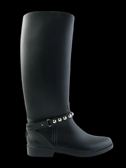 Red Valentino Black Leather Boots — photo 1