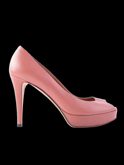 Gucci Pink Leather Pumps — 1