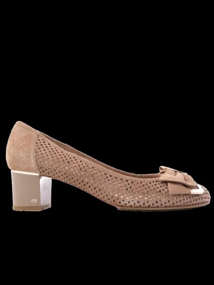 Giovanni Fabiani Orange Leather Pumps — photo 1