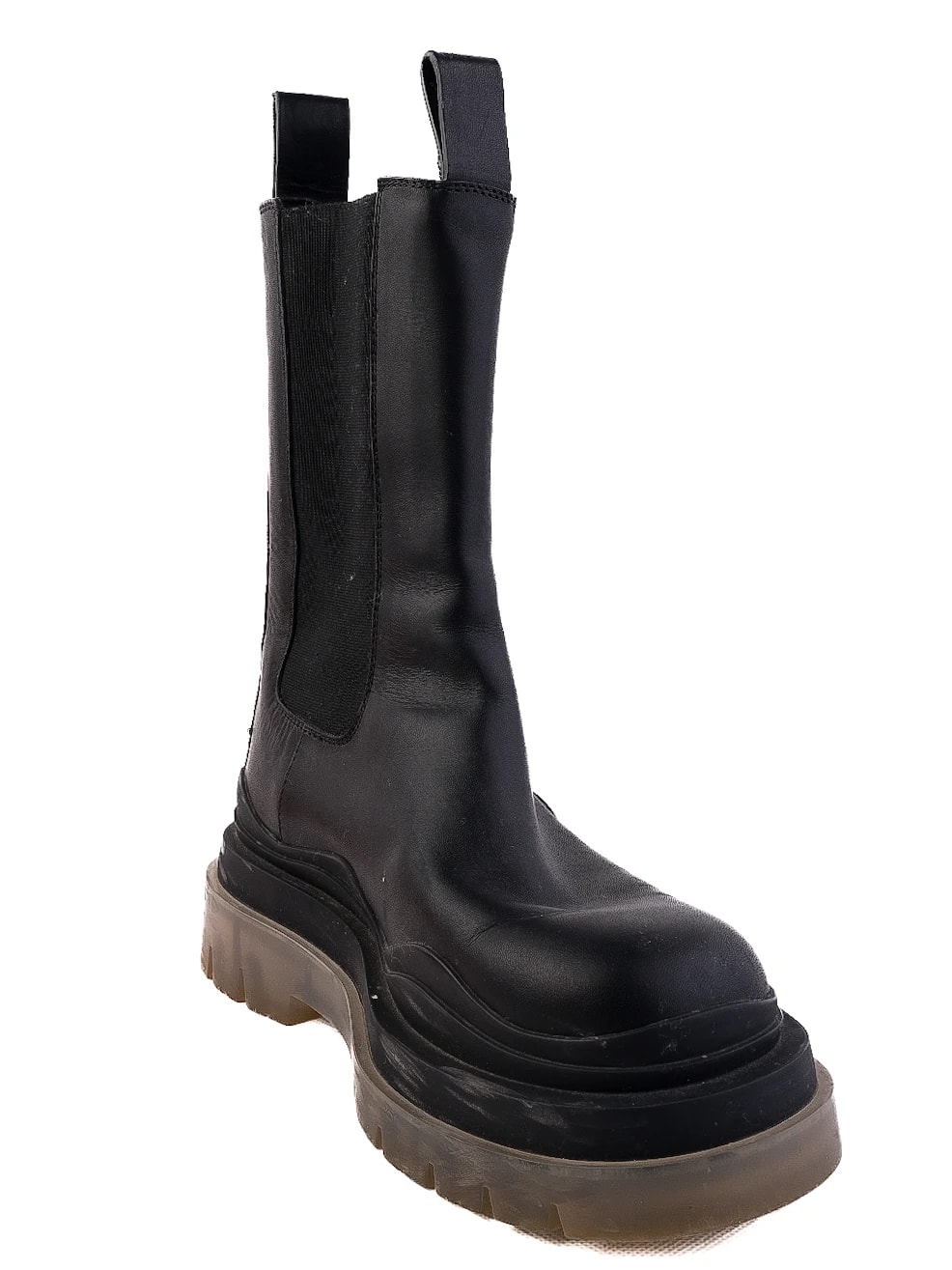 Bottega Veneta Black Leather Boots — 2