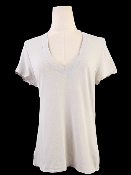 Standard James Perse Gray Cotton T-Shirt — 1