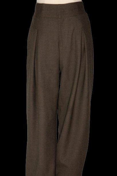 Lorena Antoniazzi Green Cashmere Casual Trousers — 1