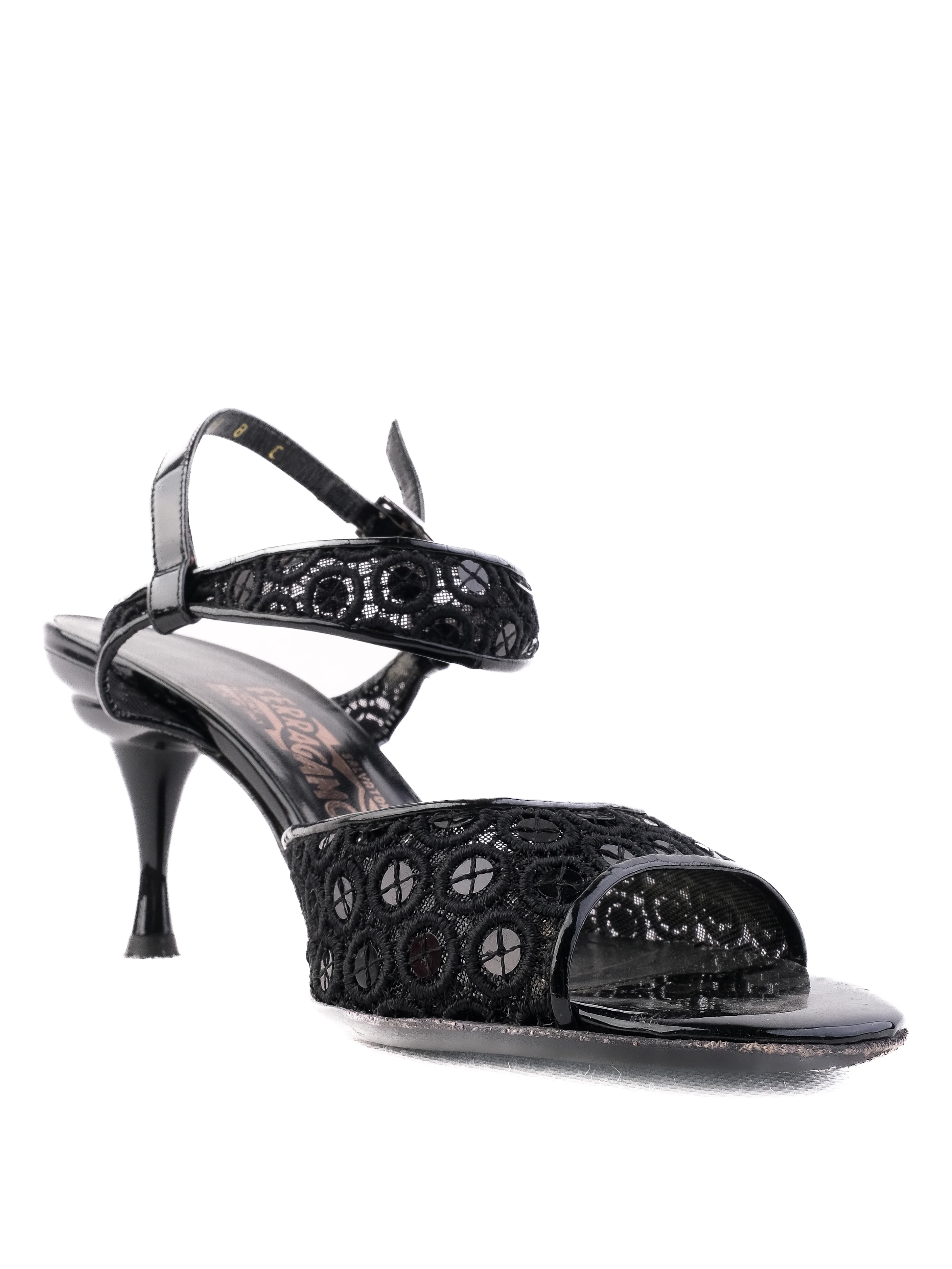 Salvatore Ferragamo Black Sandals — 3