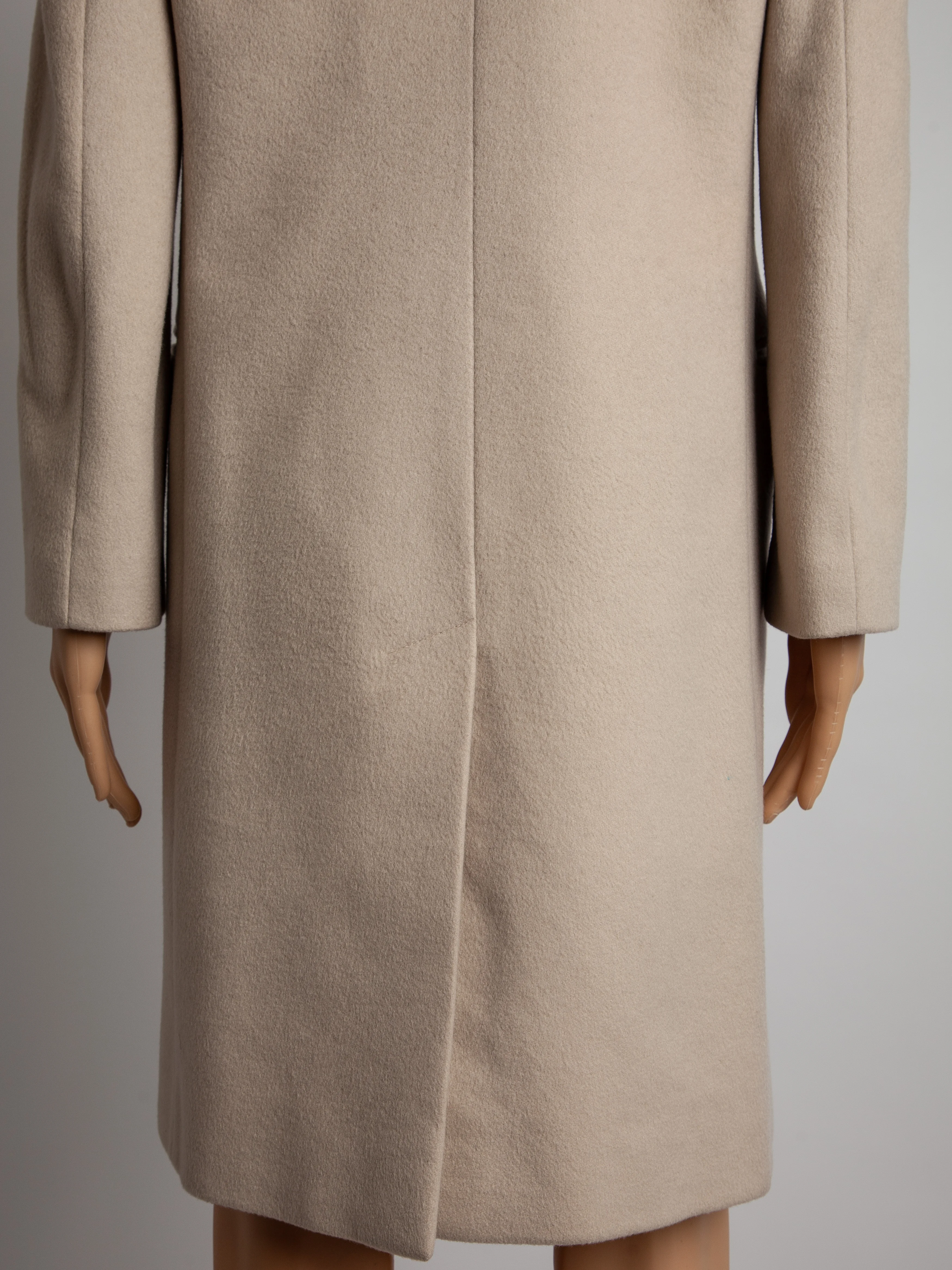 Emporio Armani White Cashmere Coat — 2