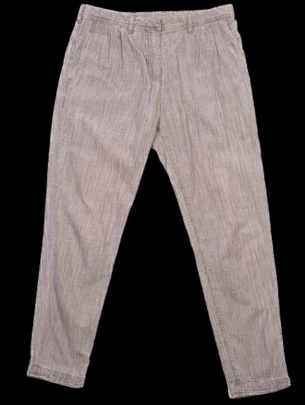 Neil Barrett Gray Cotton Trousers — 1