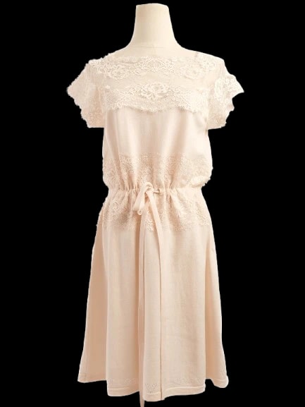 TWINSET Orange Cotton Evening — 1