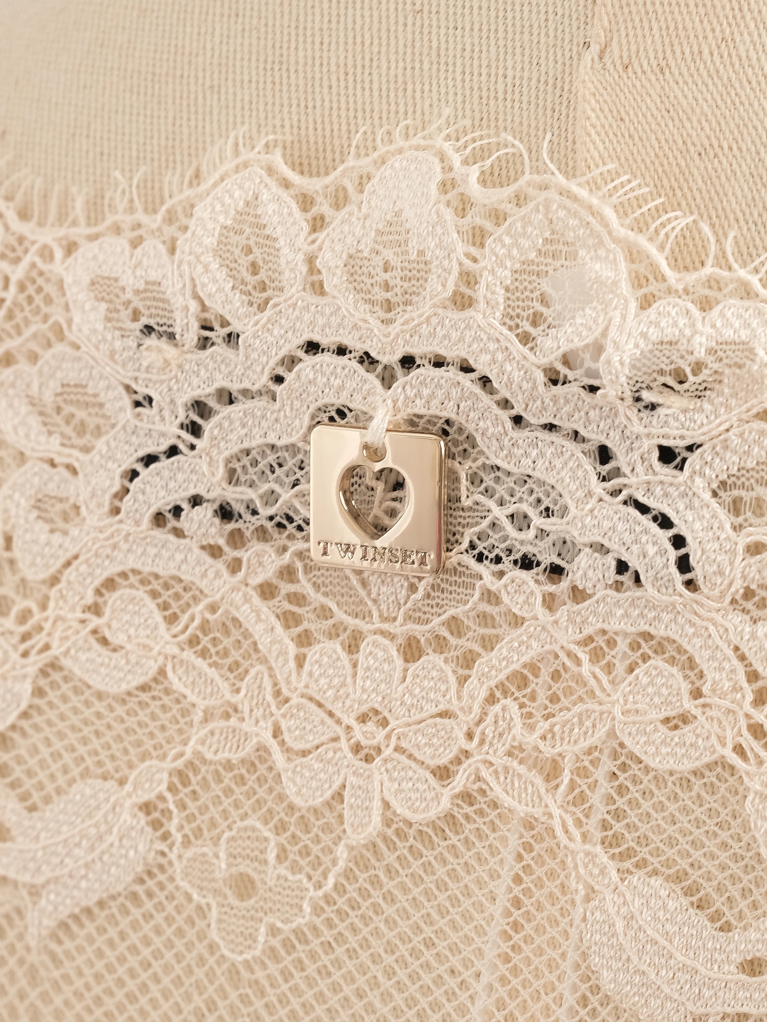 TWINSET Orange Cotton Evening — 3