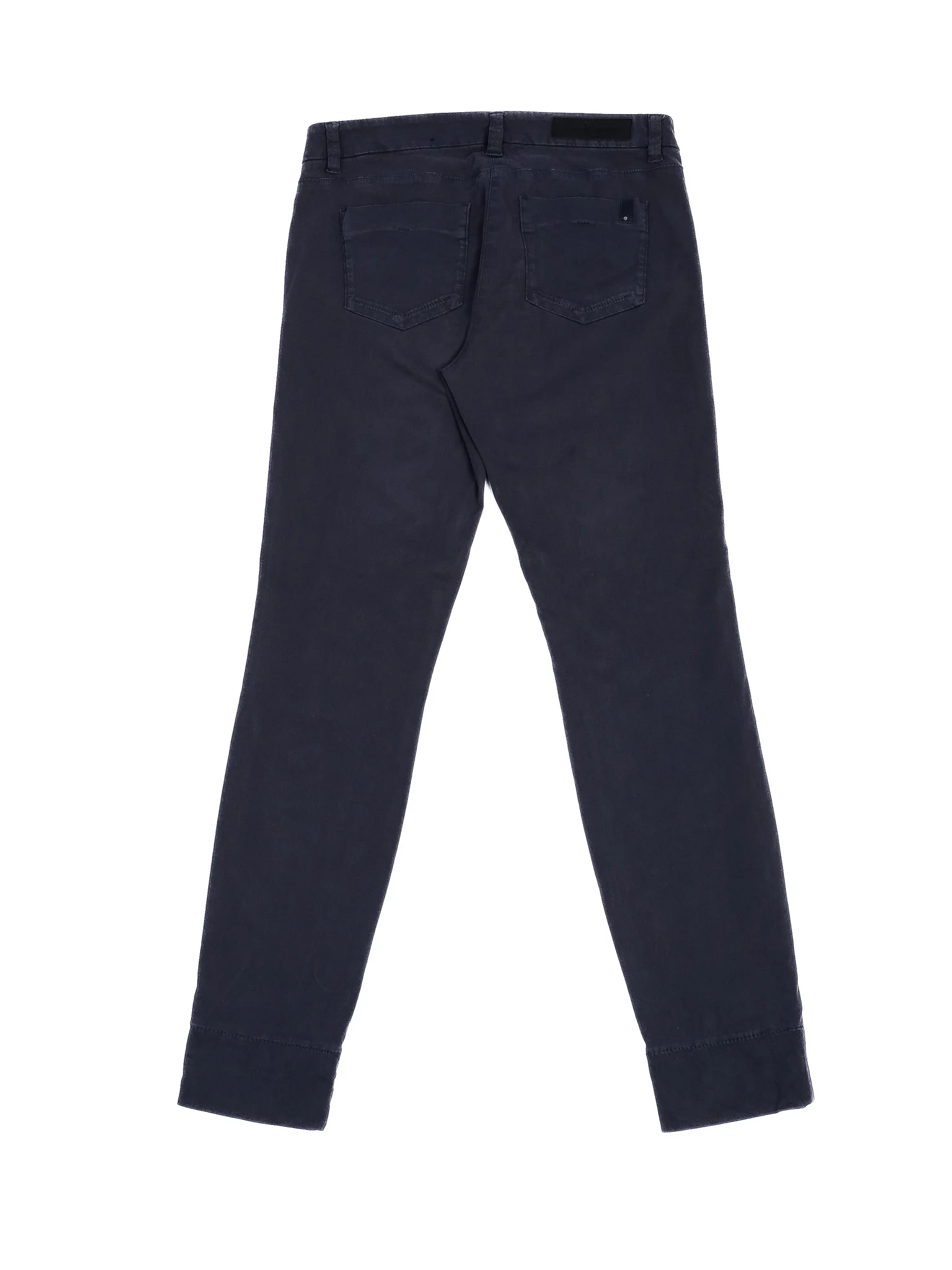 Luisa Cerano Gray Cotton Casual Trousers — 3