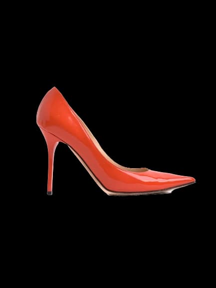 Jimmy Choo Red Leather Pumps — photo 1
