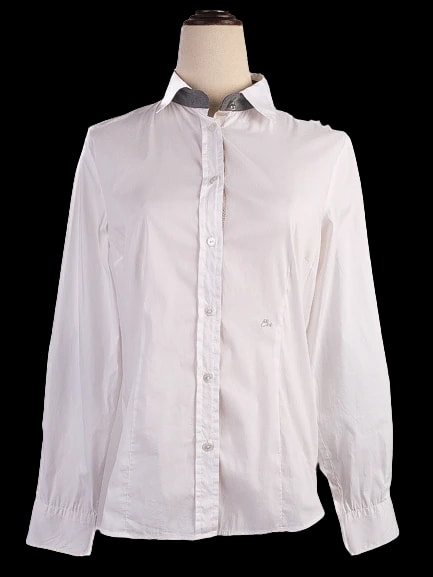 Cerruti White Cotton Shirt — 1