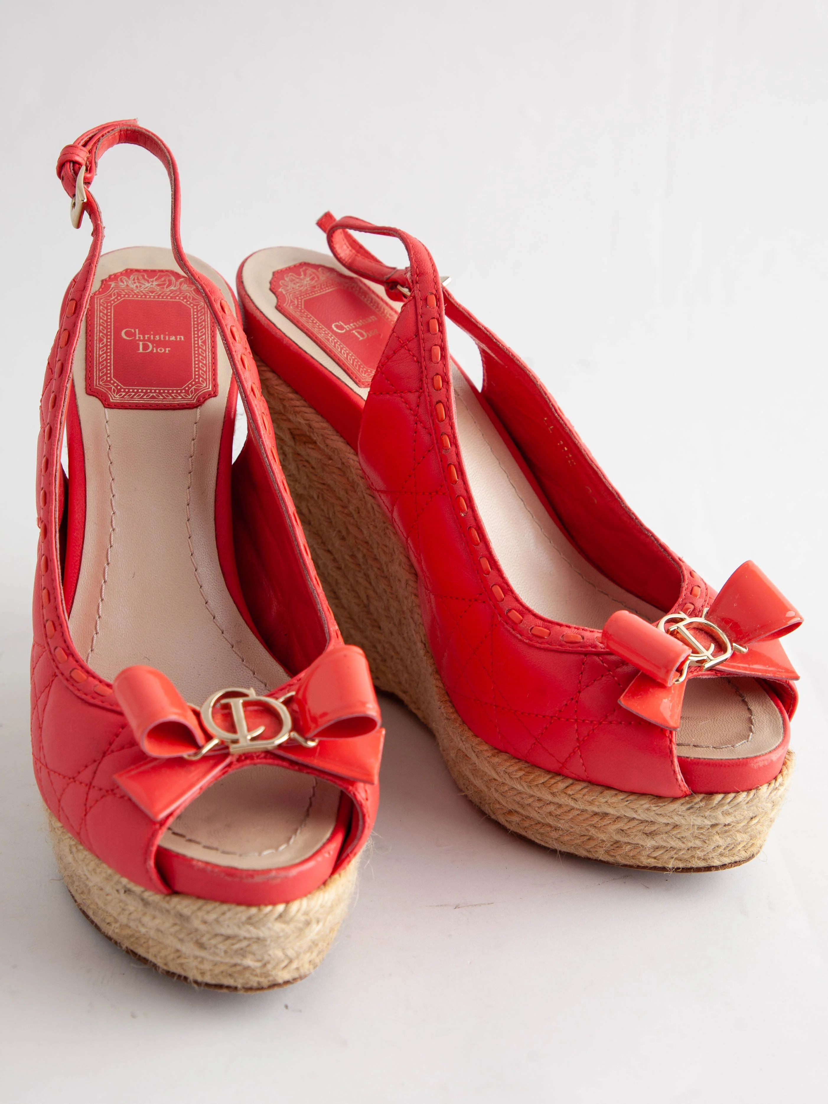 Dior Pink Platform Sandals — 3