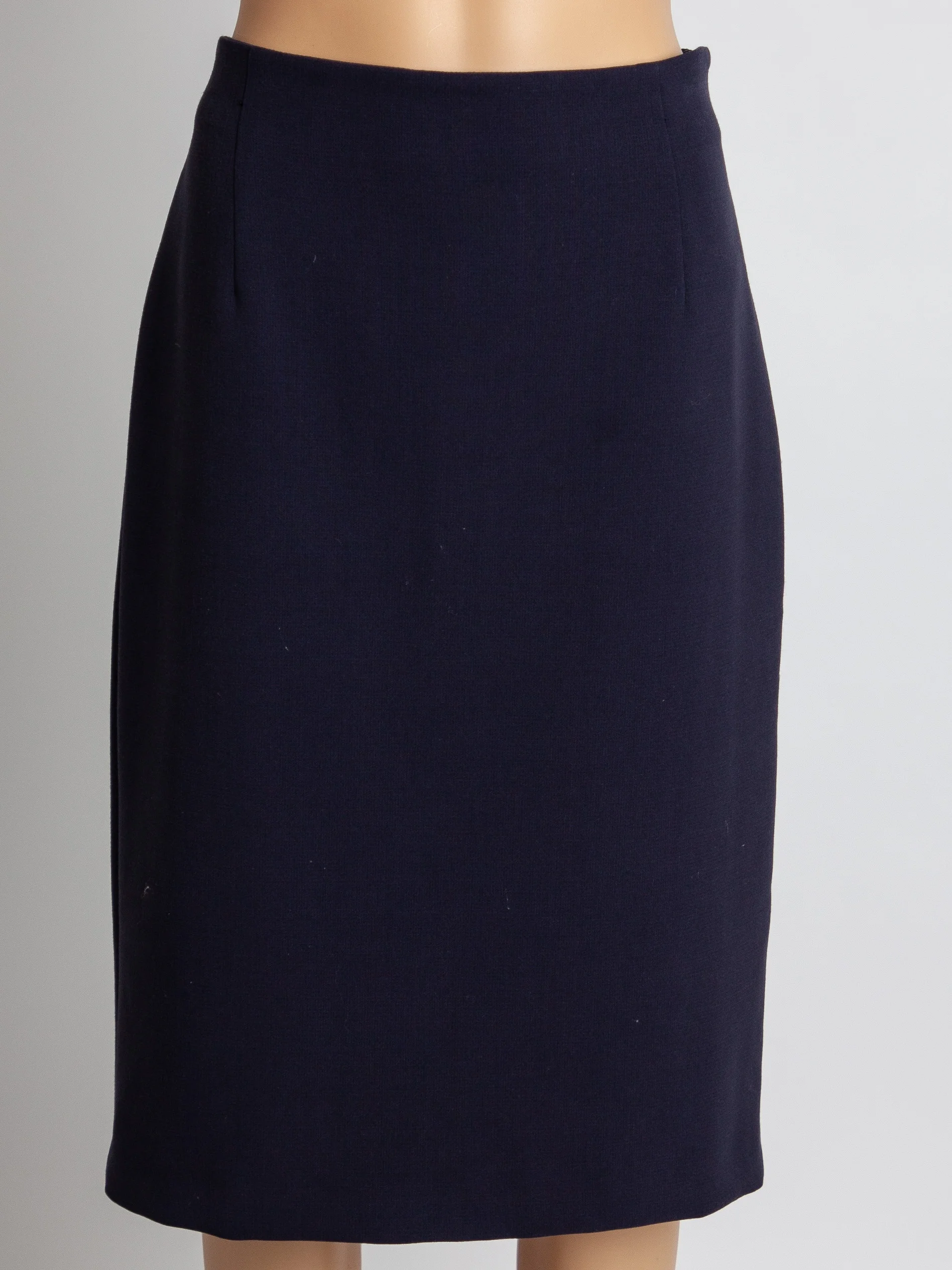 MaxCo Blue Polyester Pencil Skirt — 3