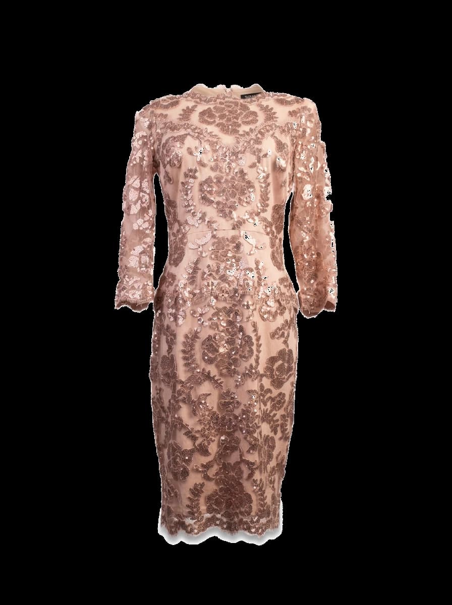 Tadashi Polyester Long Sleeve Dress