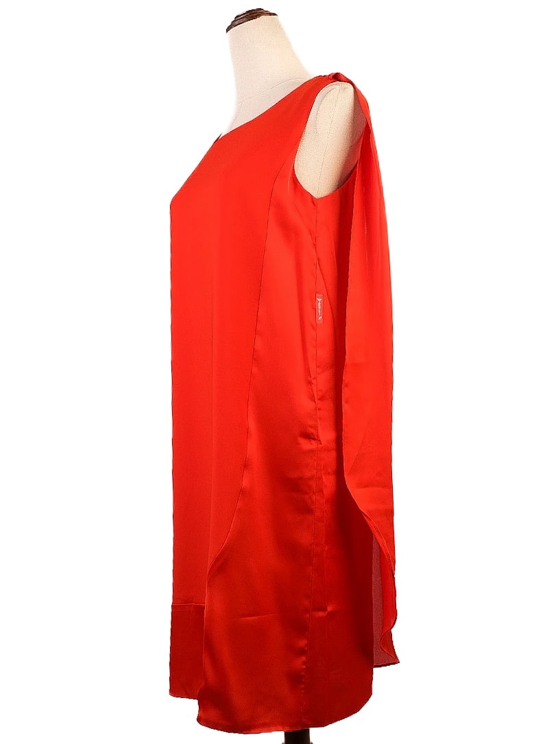 Armani Jeans Red Polyester Sleeveless Dress — 3
