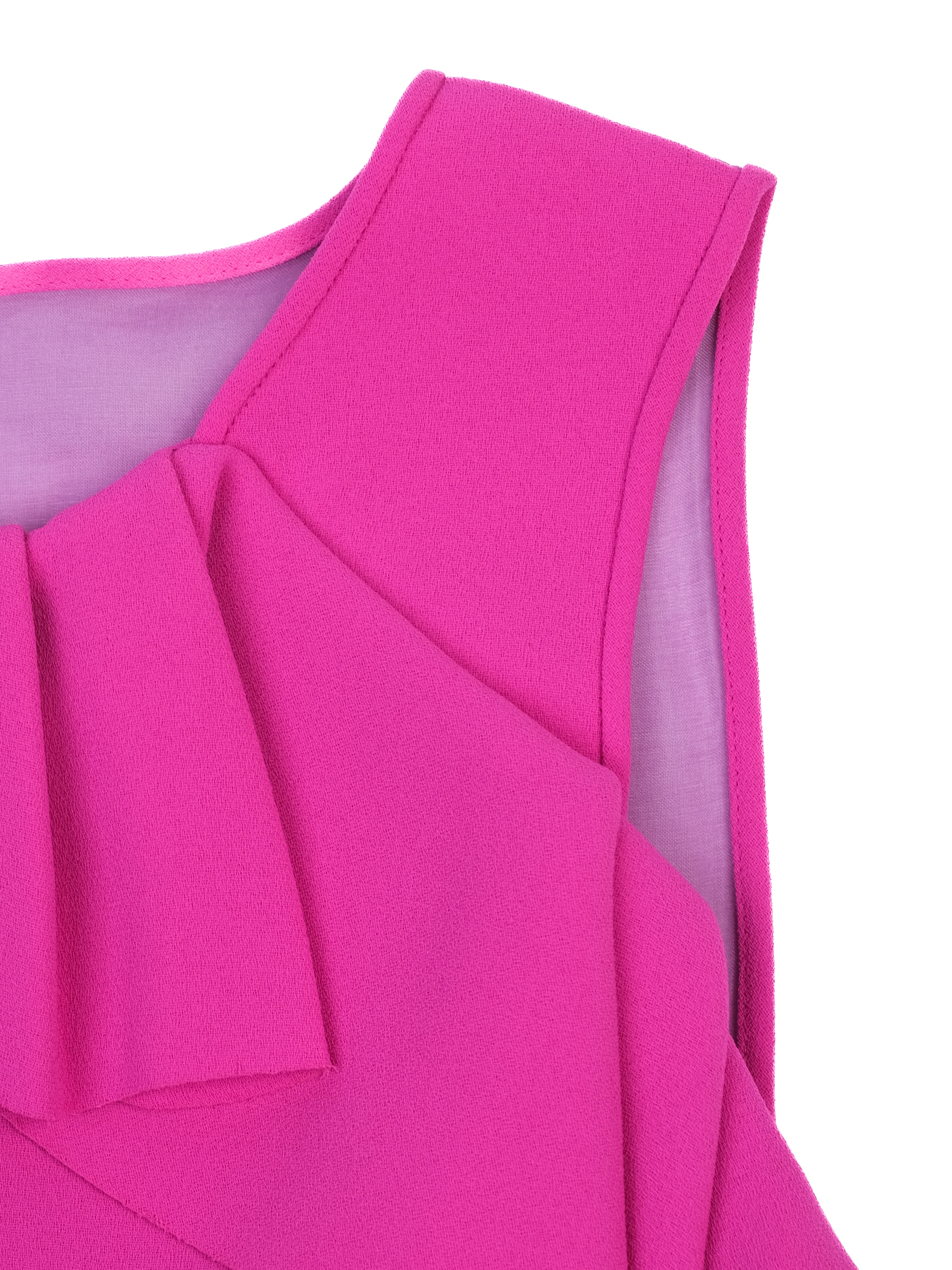 Diane von Furstenberg Pink Polyester Cocktail Dress — 3