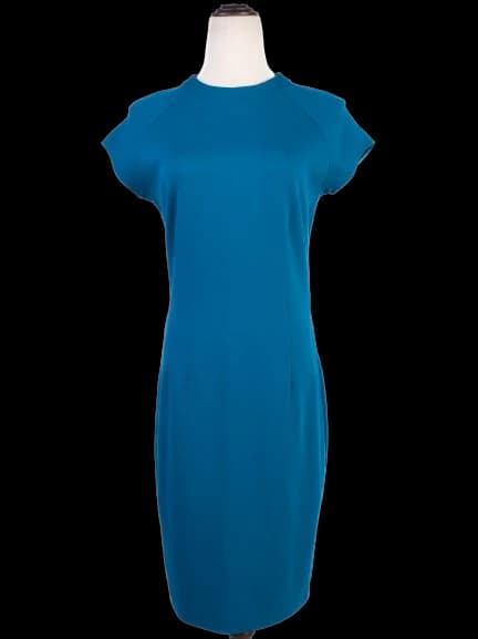 Stella McCartney Blue Viscose Cocktail Dress — photo 1