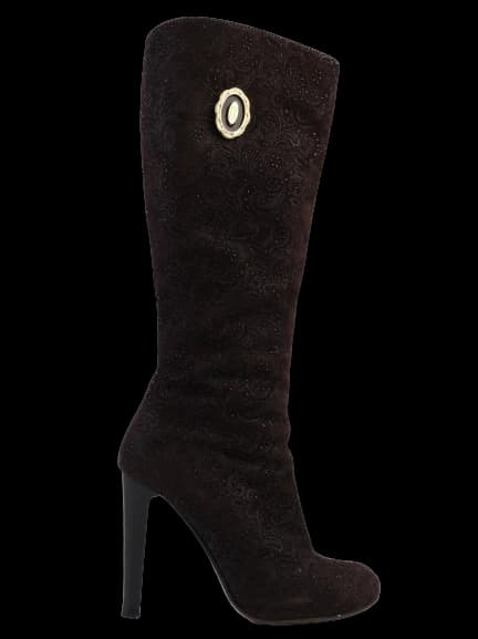 Renzoni Orange Leather Boots — photo 1