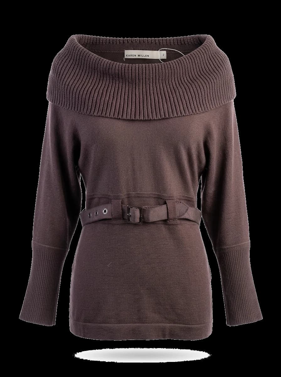 Karen Millen Orange Wool Pullover — photo 1