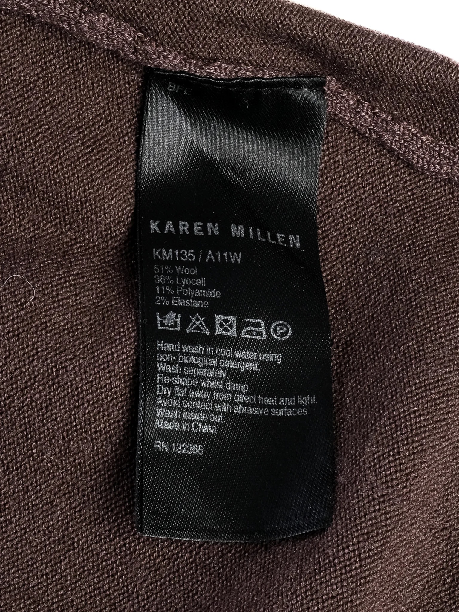 Karen Millen Orange Wool Pullover — 2