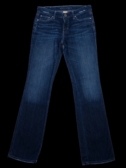 Banana Republic Blue Cotton Tapered Jeans — 1