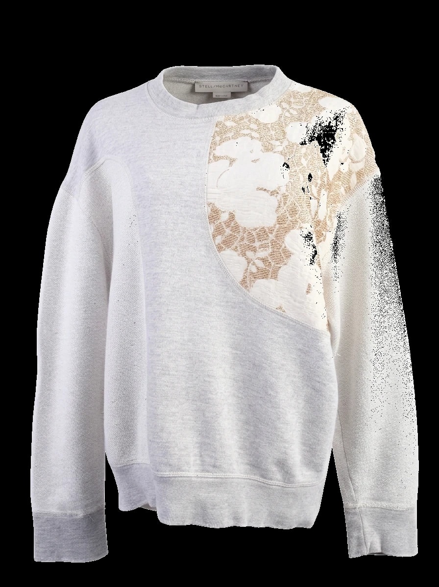 Stella McCartney Gray Cotton Sweatshirt — 1