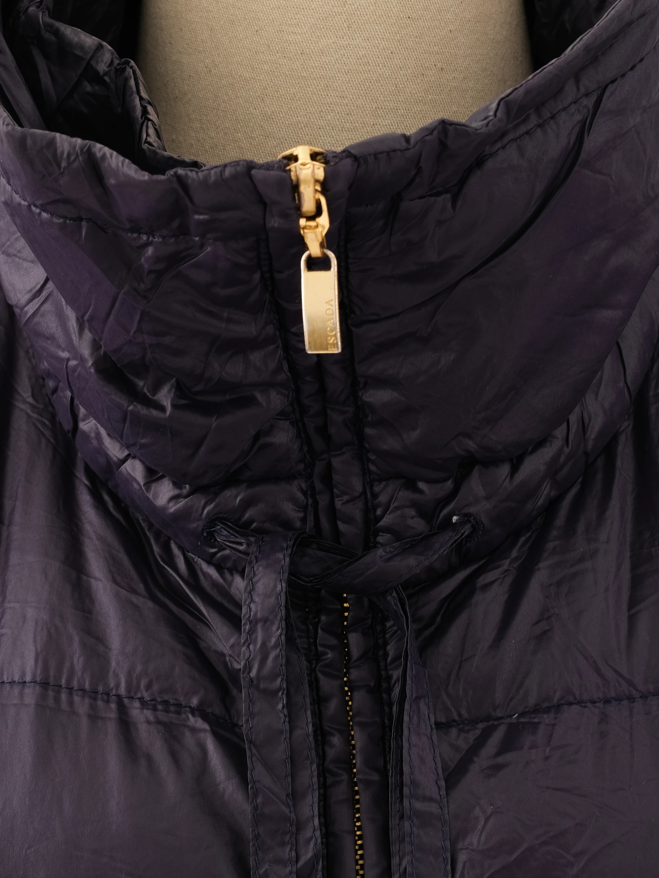 Escada Blue Nylon Jacket — 3