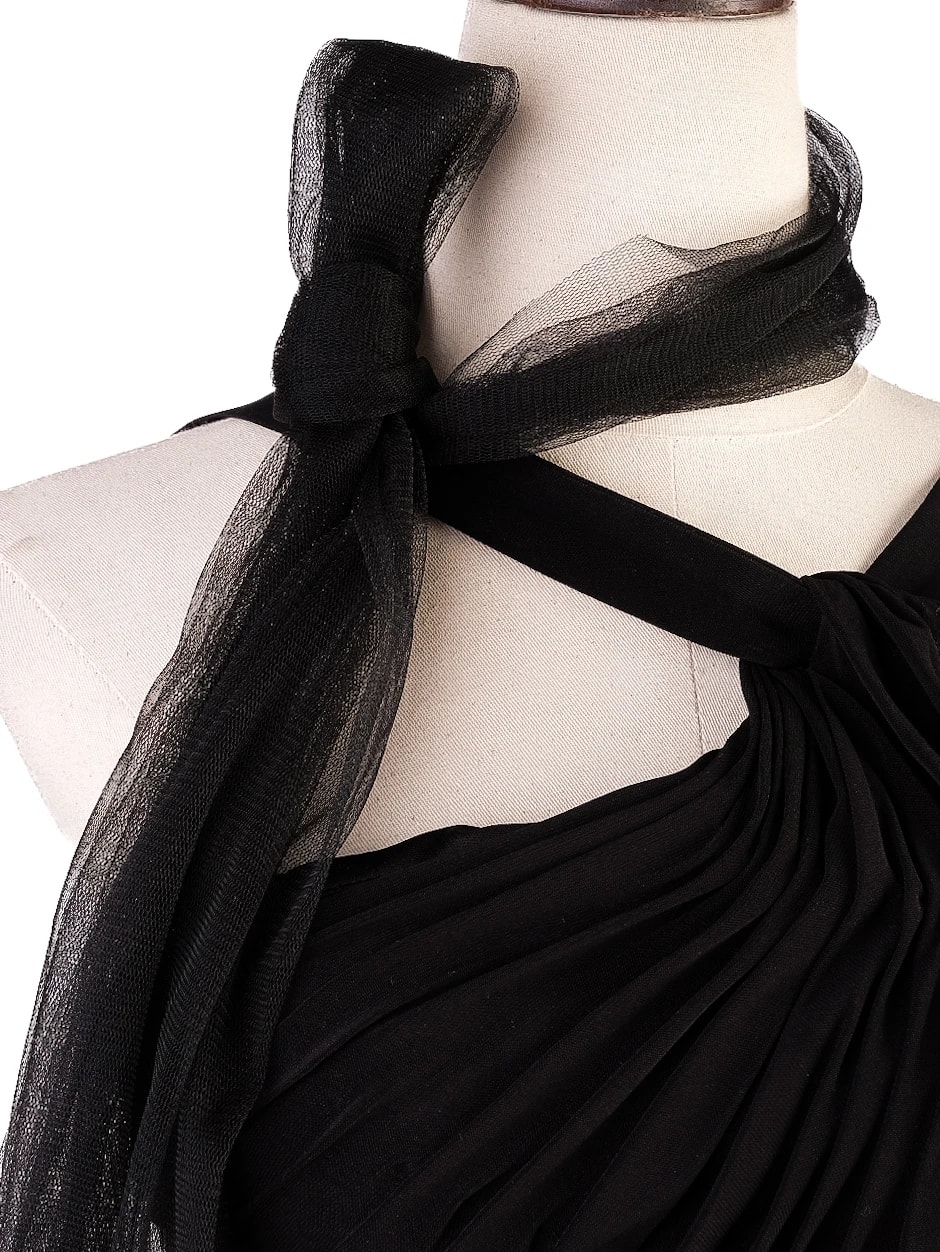 Sherri Hill Black Polyester Dress — 3