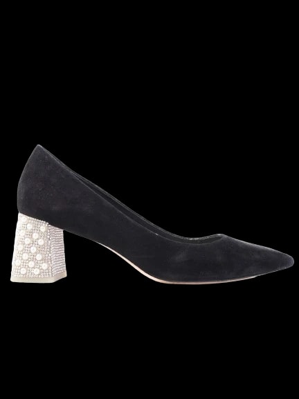 Sophia Webster Black Genuine suede Pumps — 1