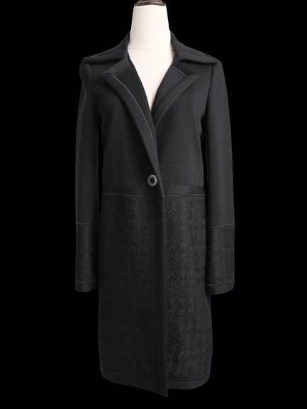 Missoni Black Polyester Coat — 1
