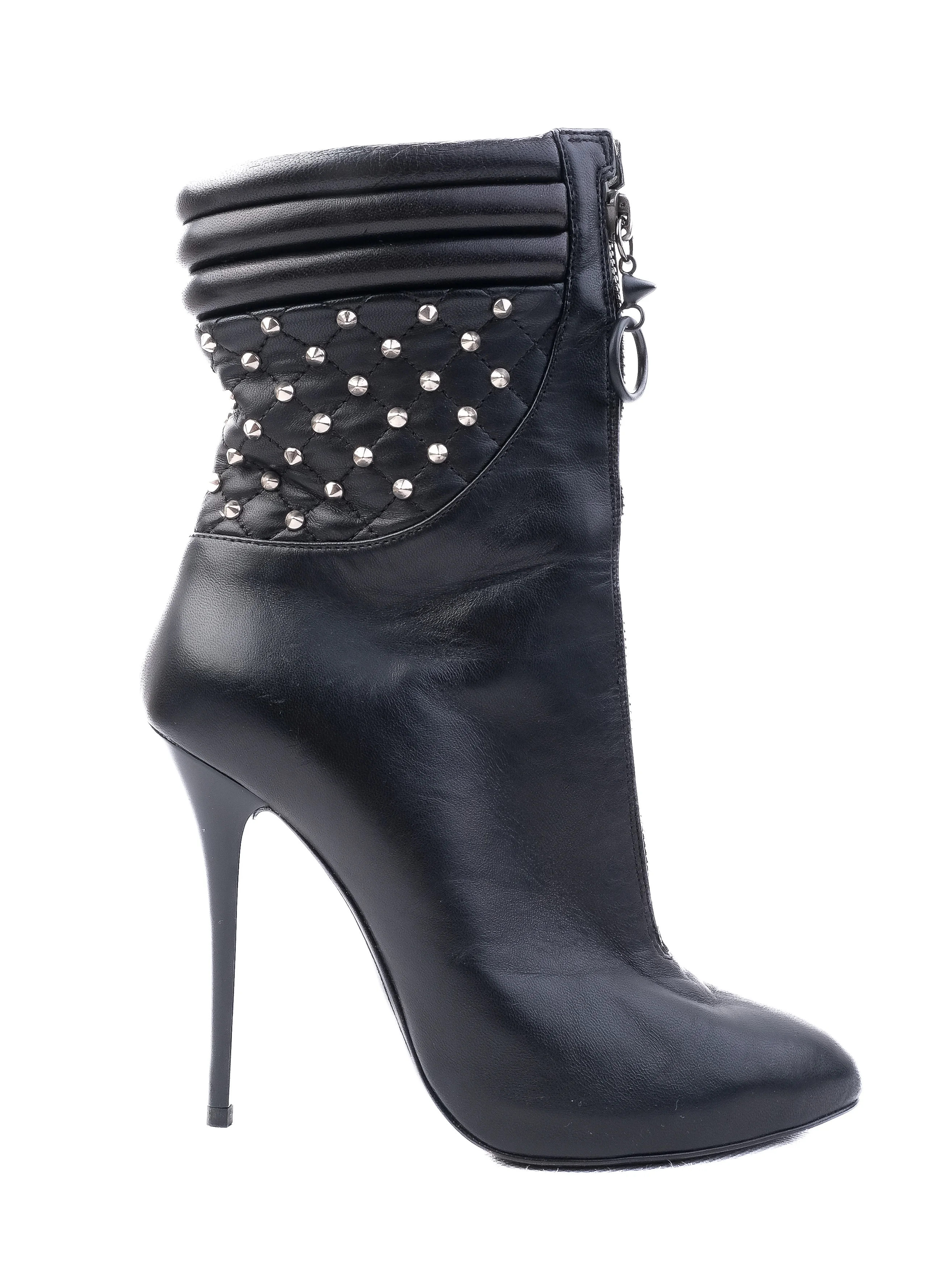 Giuseppe Zanotti Black Leather Boots — 2