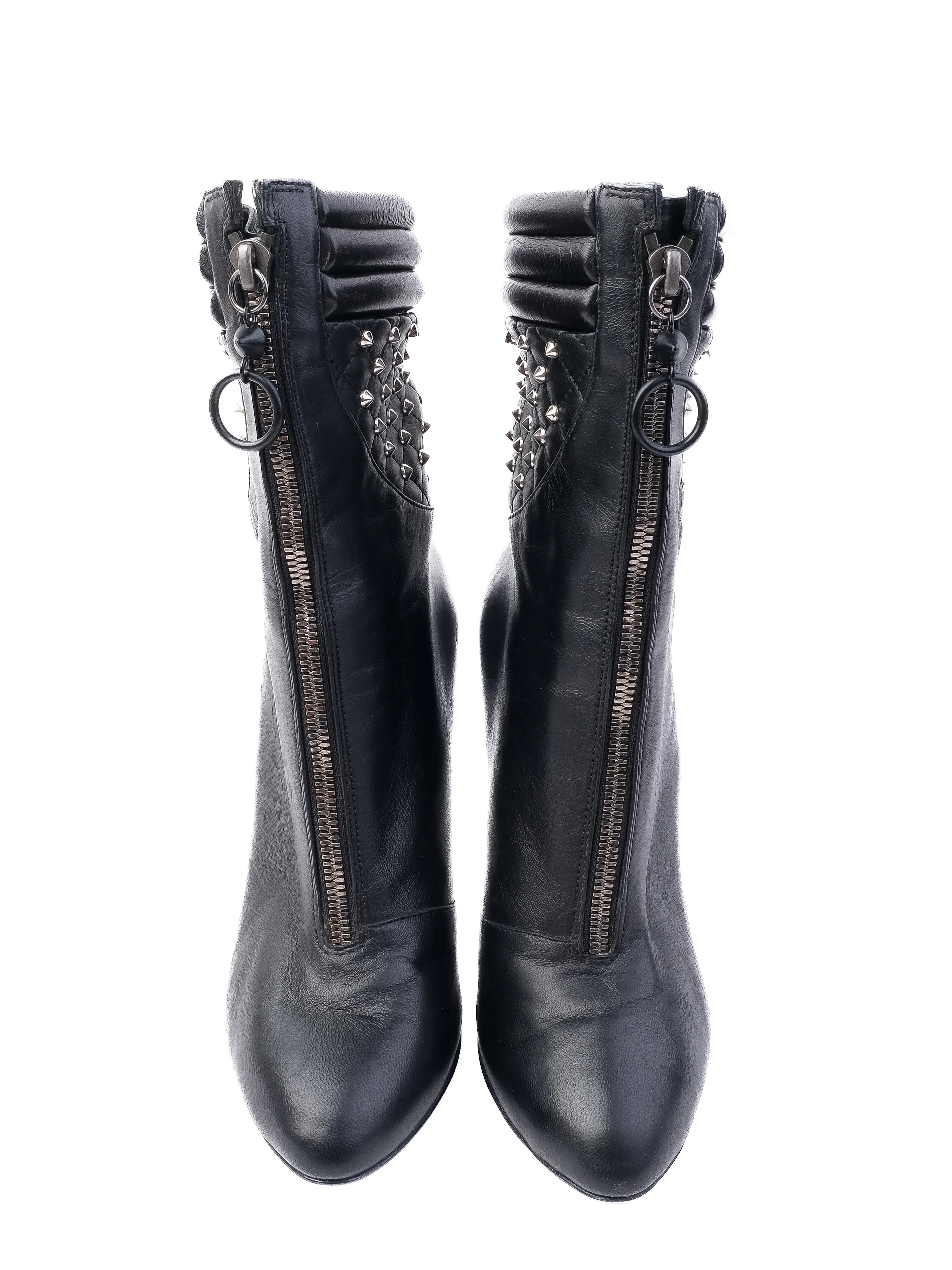 Giuseppe Zanotti Black Leather Boots — 3