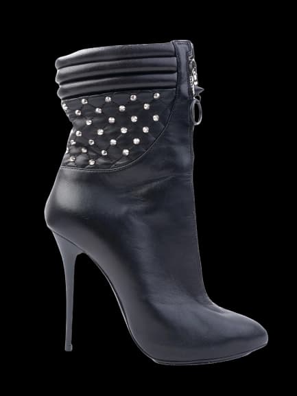 Giuseppe Zanotti Black Leather Boots