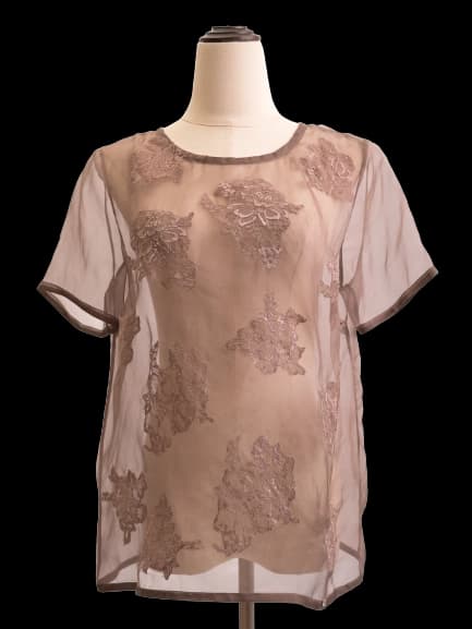 Liu Jo Orange Silk Blouse — photo 1