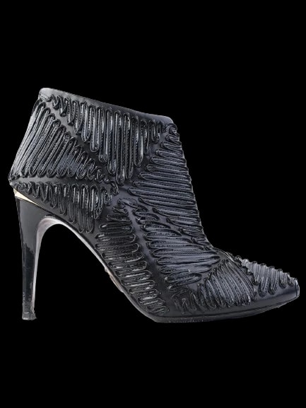 Roberto Cavalli Black Leather Boots — 1