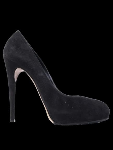 Gianvito Rossi Black Leather Pumps — photo 1