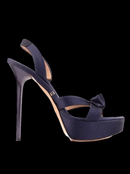 Gianmarco Lorenzi Blue Viscose Sandals