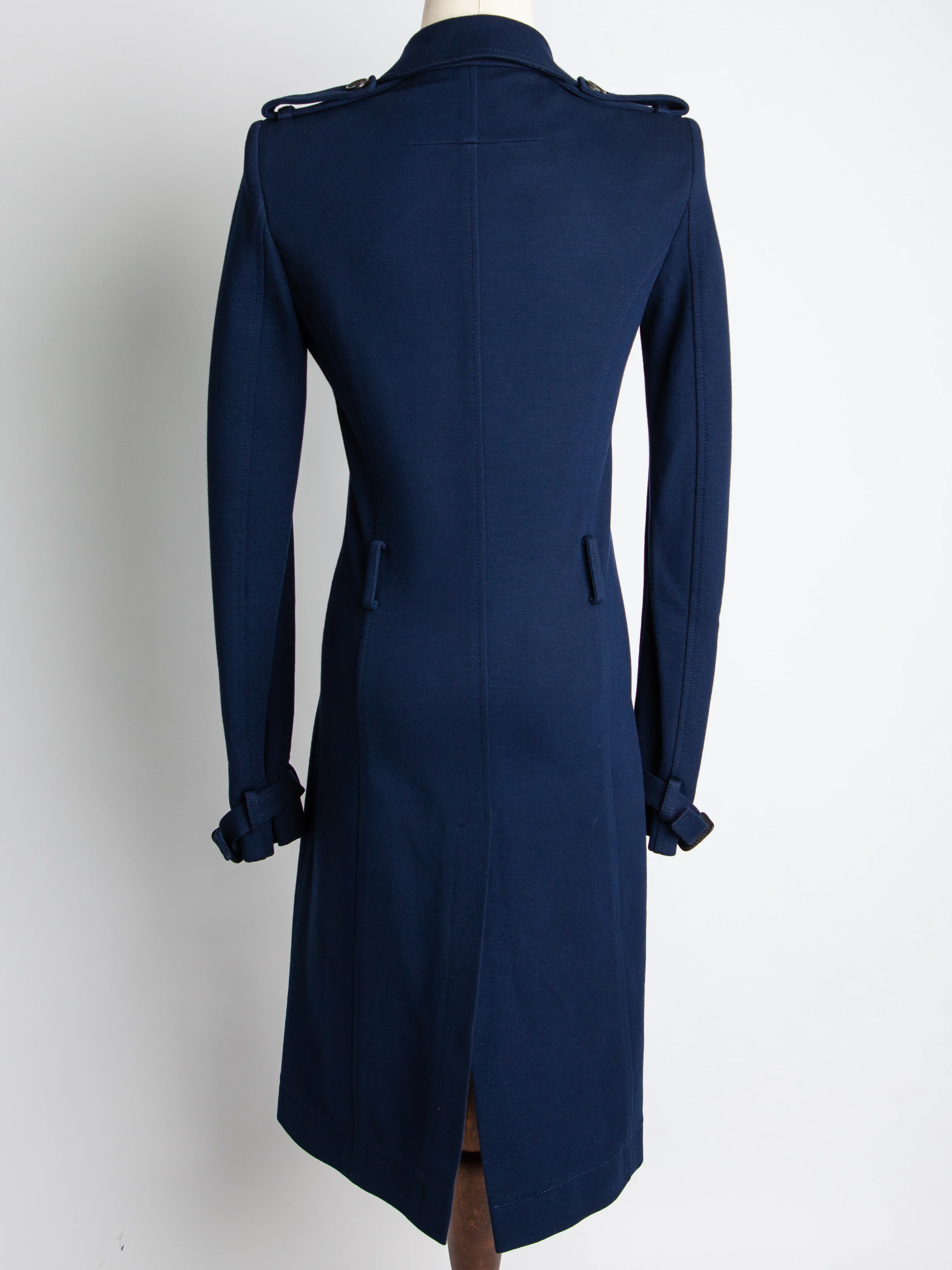 Givenchy Blue Viscose Coat — 3