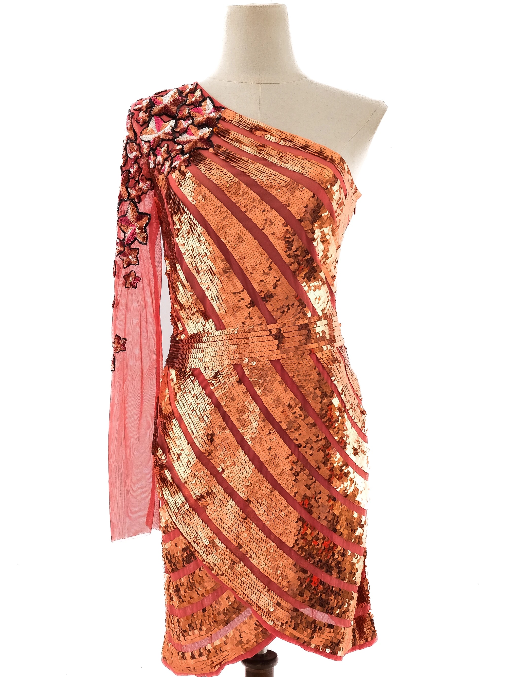 Elisabetta Franchi Pink Nylon Evening — 3