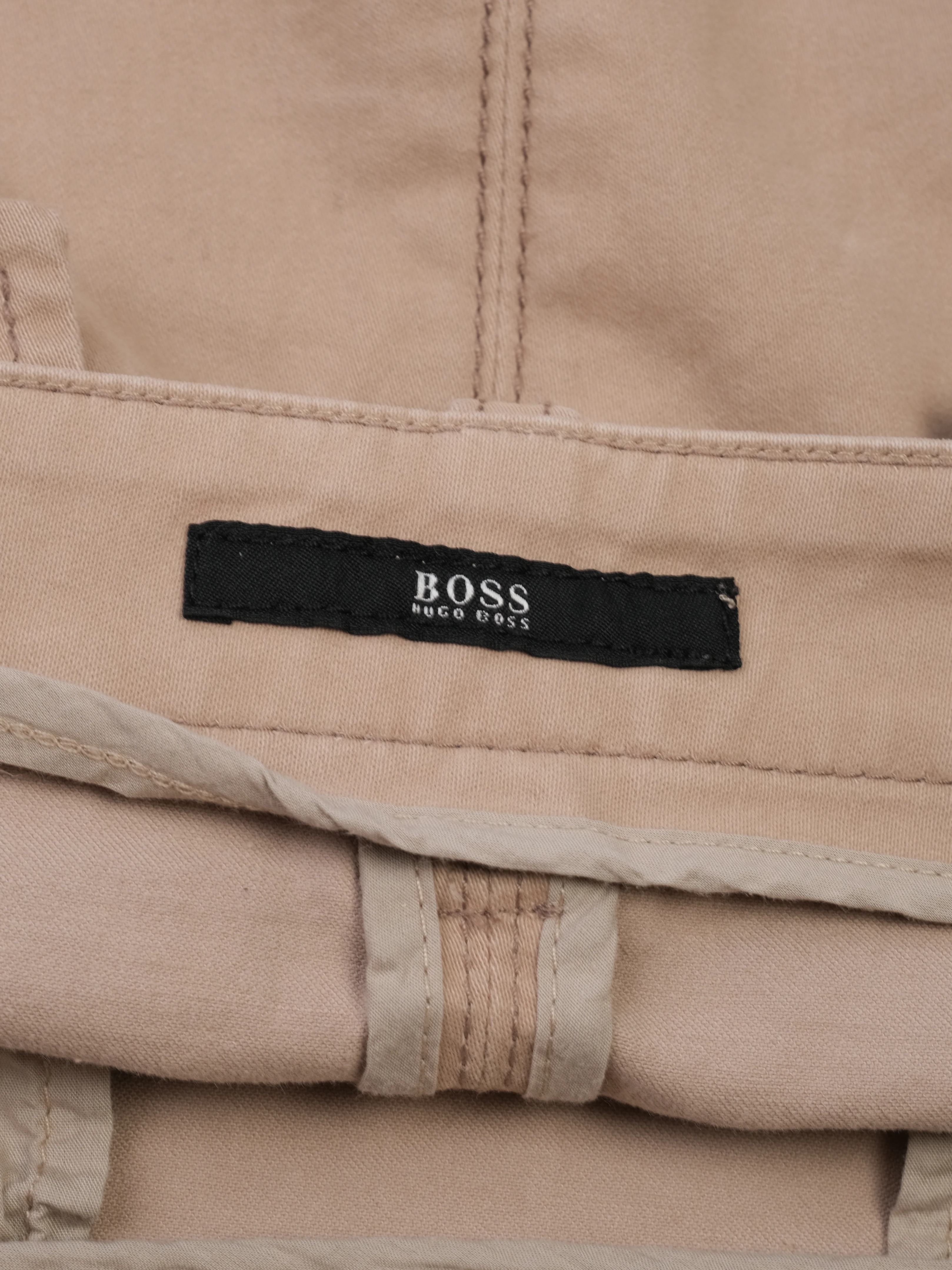 Hugo Boss Orange Cotton Pencil Skirt — 3