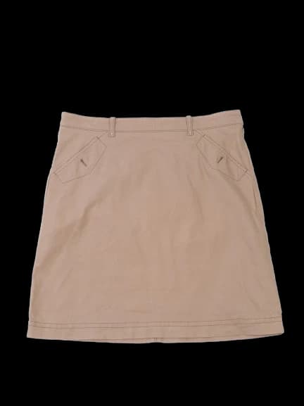 Hugo Boss Orange Cotton Pencil Skirt — photo 1