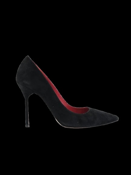 Carolina Herrera Black Genuine suede Pumps — 1