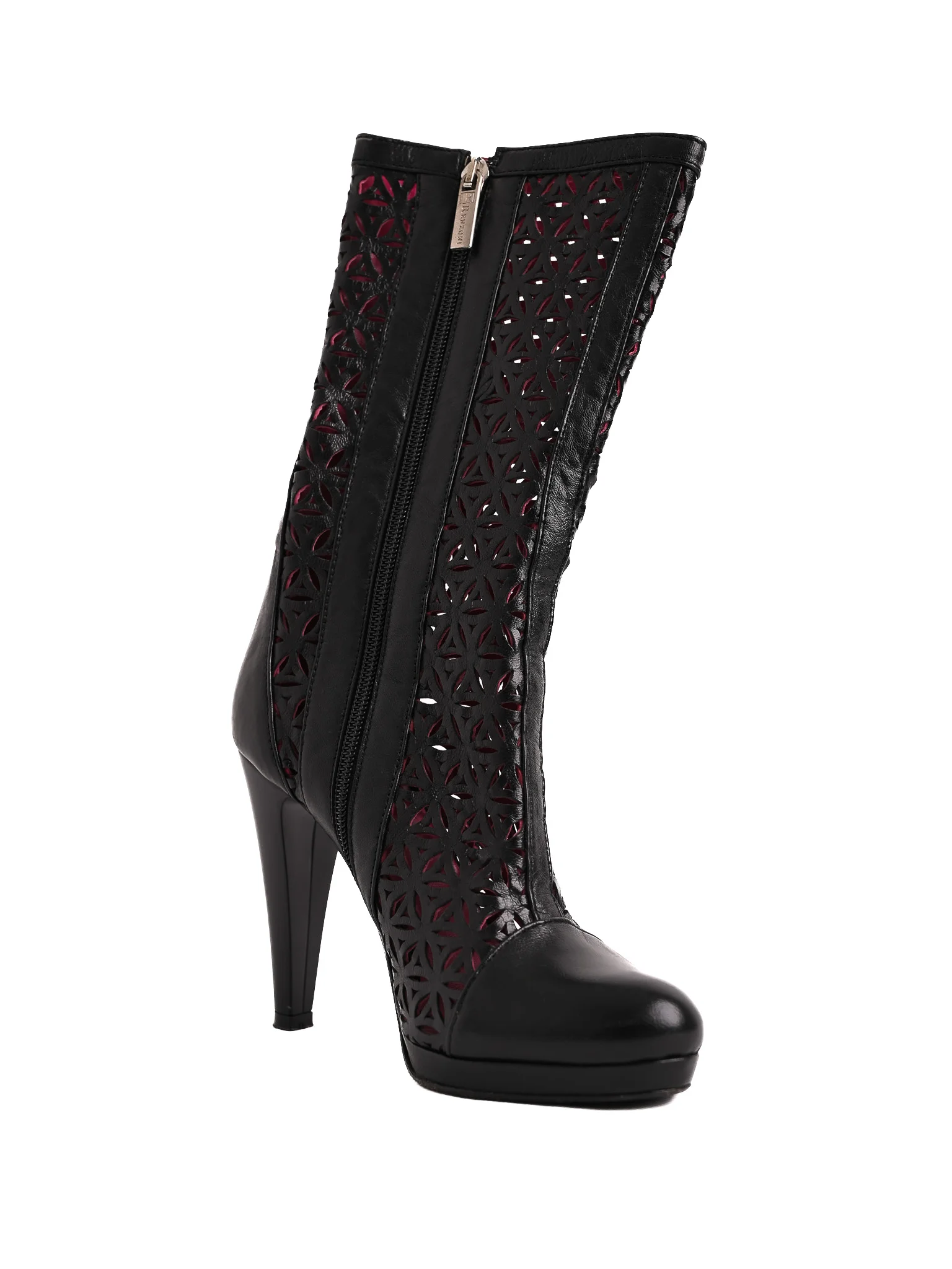 Renzoni Black Leather Boots — 2