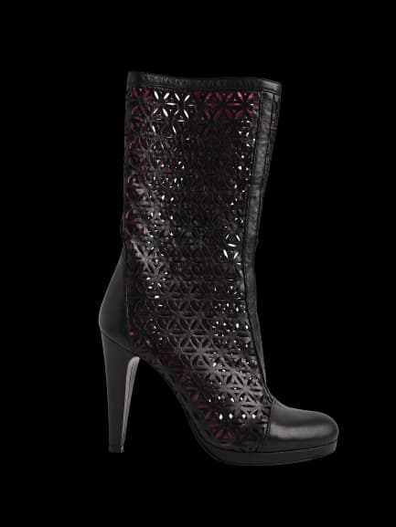 Renzoni Black Leather Boots