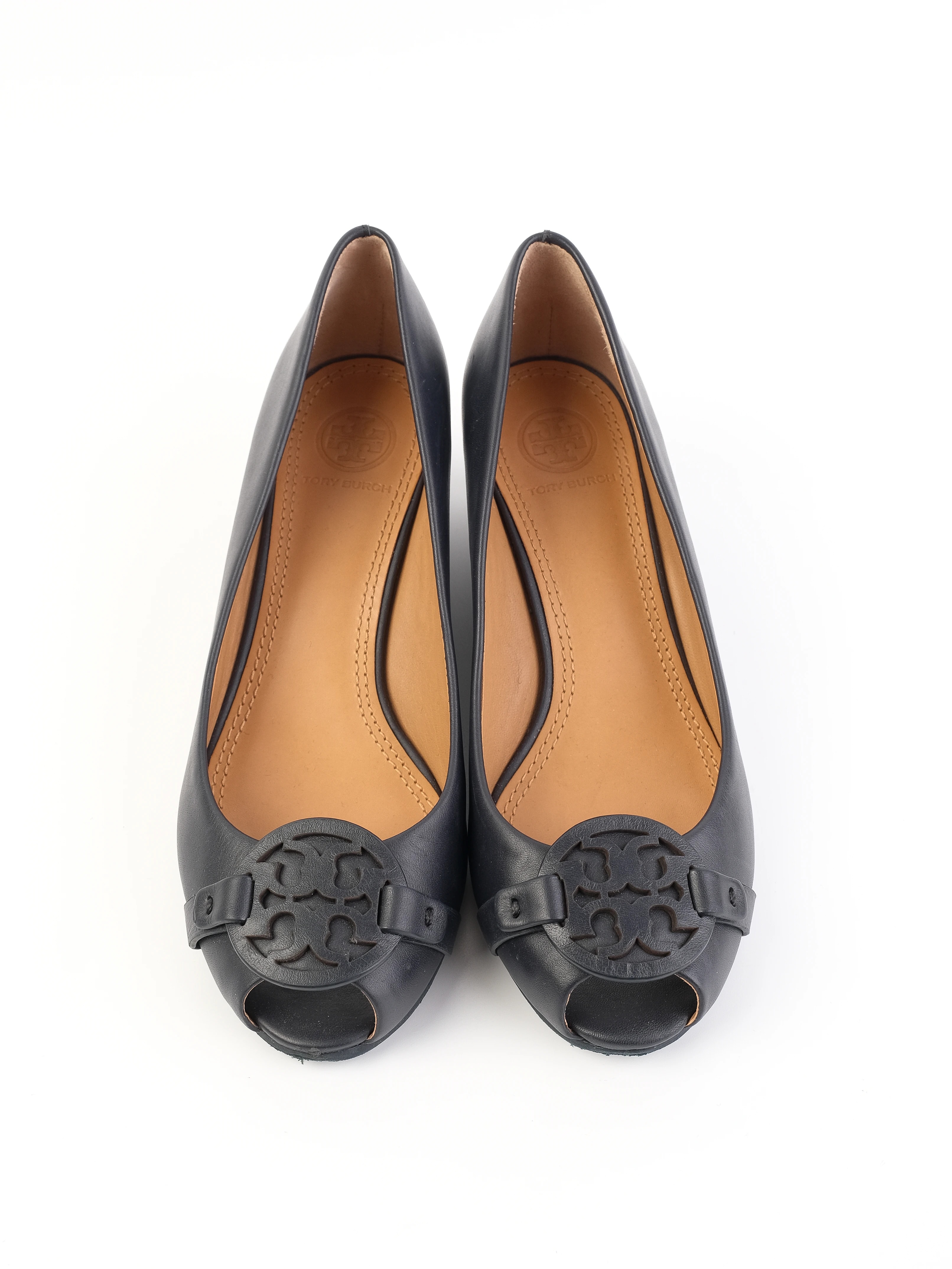 Tory Burch Blue Leather Pumps — 2