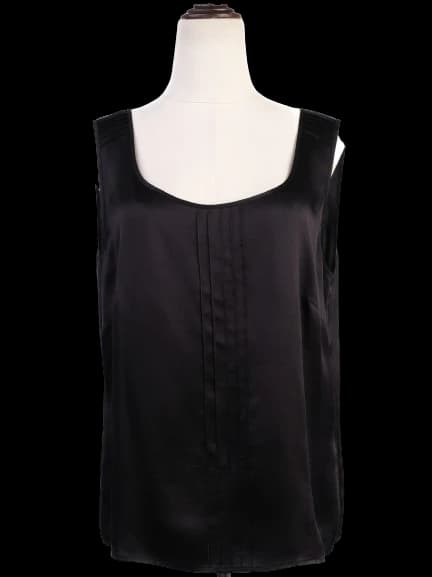 Escada Black Silk Top