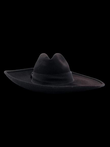 Weekend MaxMara Black Wool Hat — 1